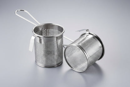 Stainless Steel Hot Pot Strainer – Multi-Use Noodle and Vermicelli Scoop with Hook for Safe Boiling and Draining