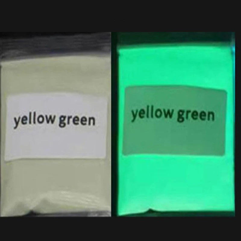 Long-Lasting Luminous Nail Dust - 50G Glow Phosphor Glitter for Nail & Resin Art