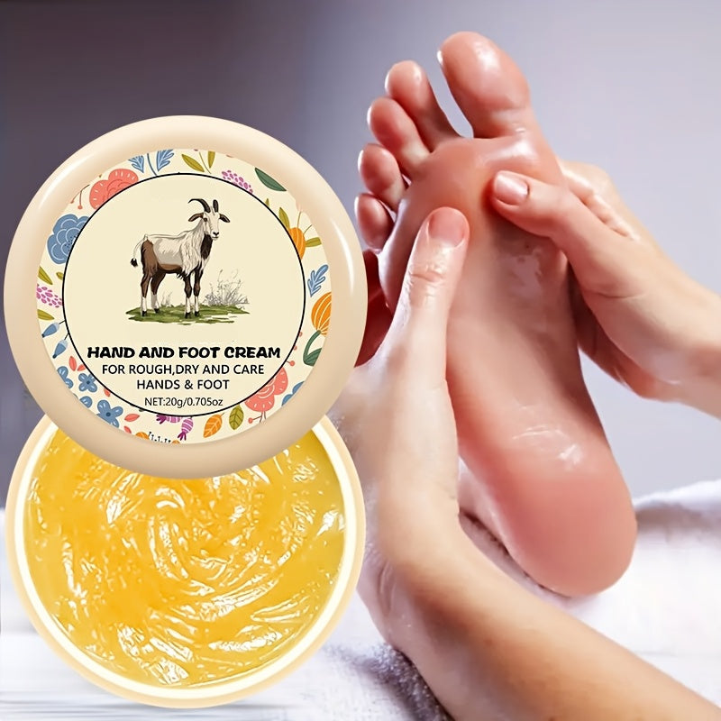 Deep Moisturizer Hand and Foot Cream – With Hyaluronic Acid and Honey Essence for Dry, Cracked, and Tender Skin