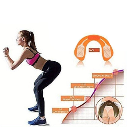 Silicone Hip Trainer for Home Fitness – Battery-Free ABS Flexibility Trainer for Hip Shaping, Muscle Toning & Personal Wellness