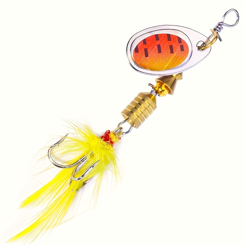 Metal Spoon Spinner Bait Kit – 16pcs Durable Fishing Lures with Storage Box Perfect for Pike, Bass, and Outdoor Fishing Adventures