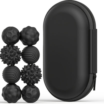Silicone Magnetic Balls Set – Portable Sensory Fidget Toys for Adults with Fun Textures, Compact Travel Stress Relief Easter Gift