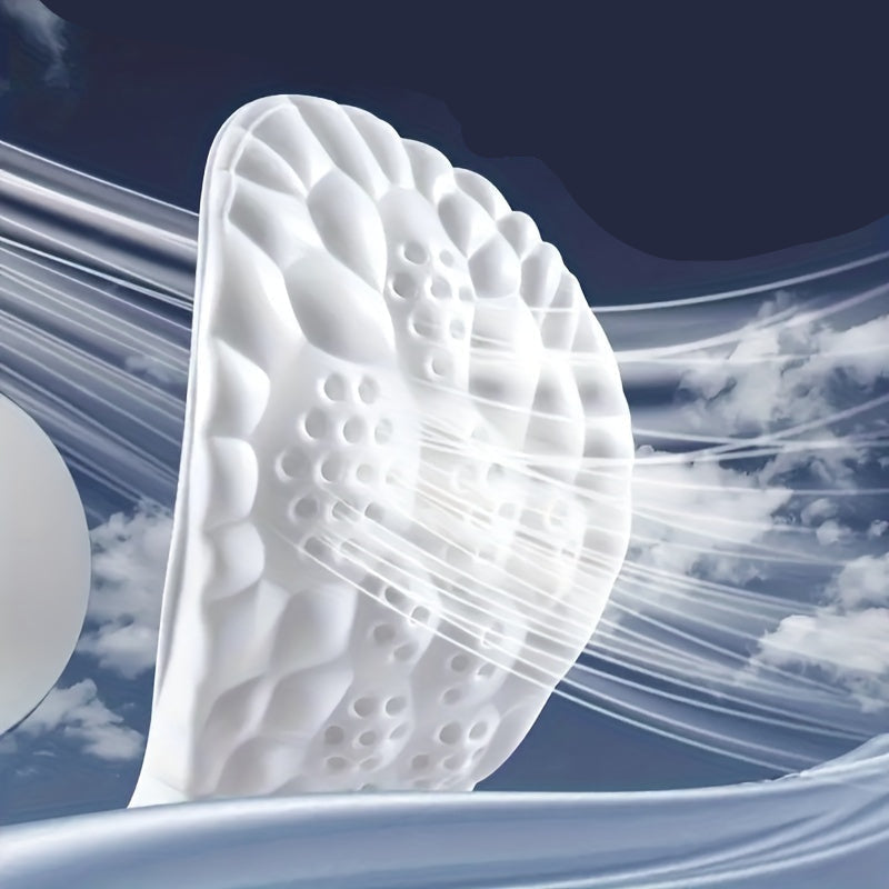 Sport Insoles – 4D Soft, Supportive, and Shock-Absorbing for Running, Walking, and All-Day Comfort