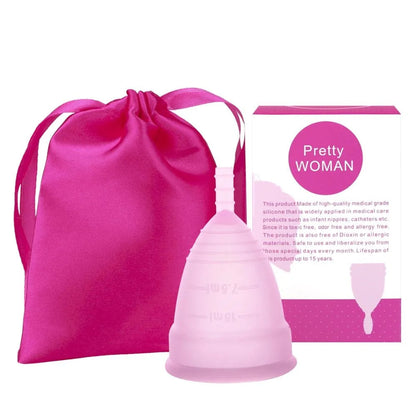 Medical-Grade Silicone Menstrual Cup – Comfortable, Eco-Friendly Period Solution for Modern Women