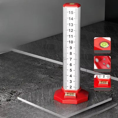Steel Keel Ceiling Leveling Tool – Professional Gradienter Stick, Equal Height Ruler for Wall and Floor Tile Installation, Precise Building Artifact