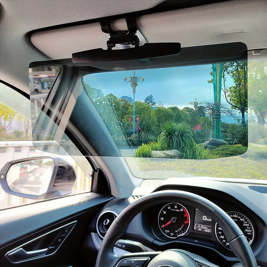 Glare-Free Driving Sun Visor Extender – Accessory for Day & Night Use, Universal Fit for All Car Models & Easy Clip-On Design