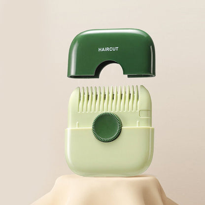 Bangs Razor Comb - Manual 2-in-1 Hair Cutting and Thinning Comb