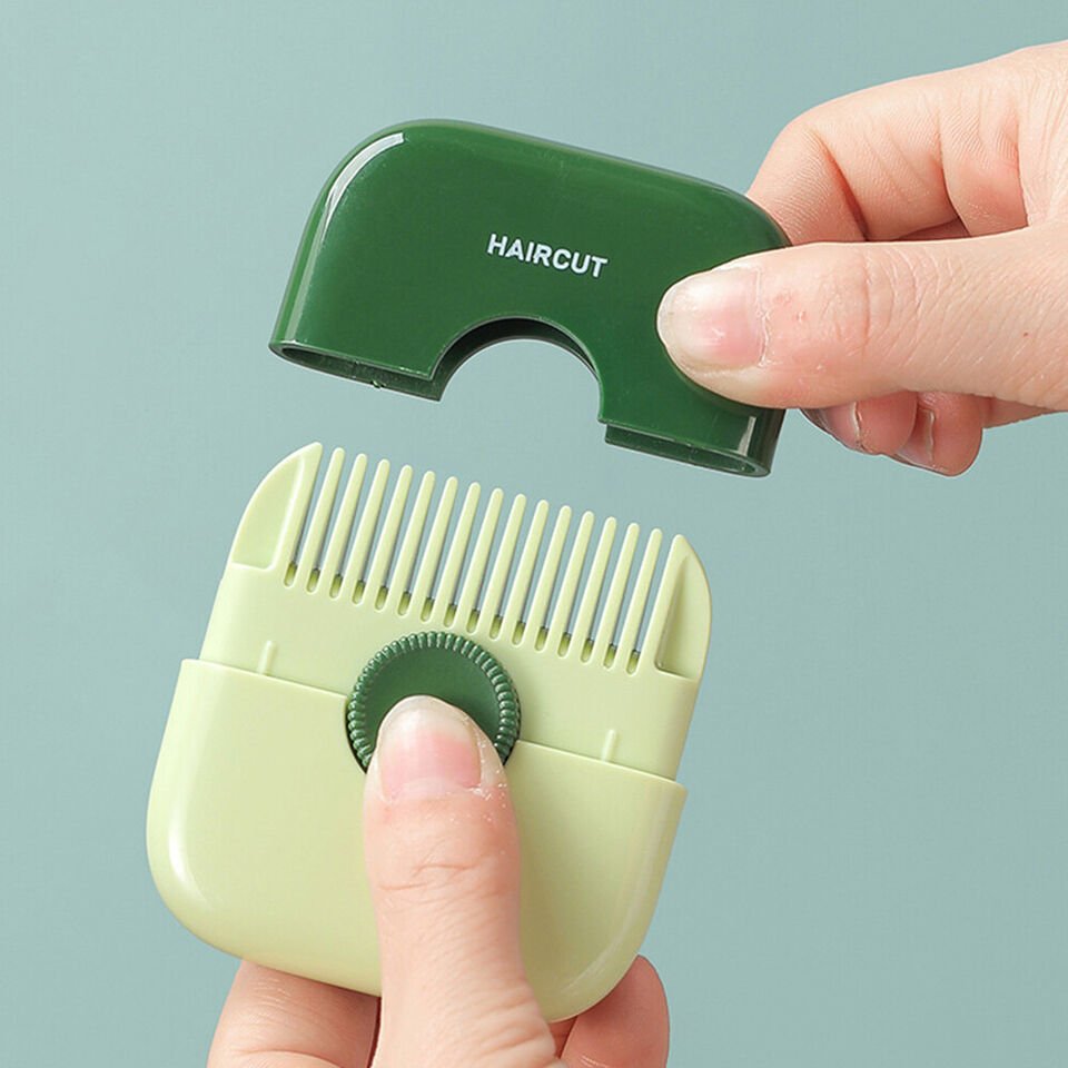 Bangs Razor Comb - Manual 2-in-1 Hair Cutting and Thinning Comb