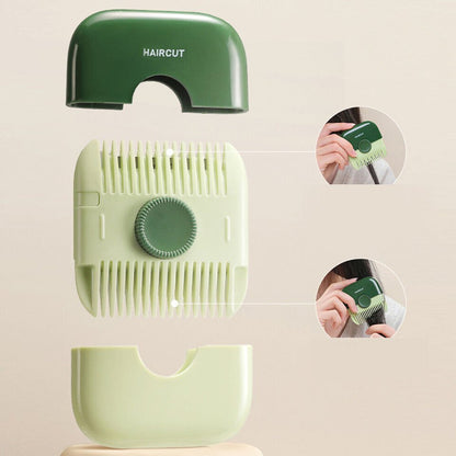 Bangs Razor Comb - Manual 2-in-1 Hair Cutting and Thinning Comb