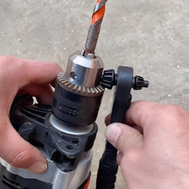 Drill Chuck Ratchet Spanner -  Electric Drill Ratchet Wrench Hand Tool 2 In 1