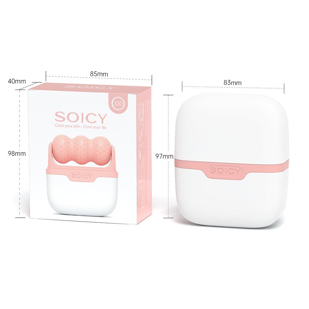 Eye Roller Face Sculpting Tool - 2-in-1 Facial Ice Massage Wheel & Face Ice Roller for Face and Body