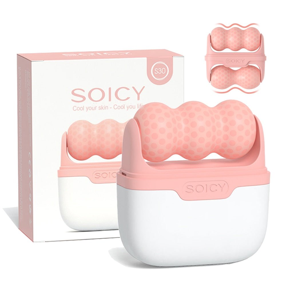Eye Roller Face Sculpting Tool - 2-in-1 Facial Ice Massage Wheel & Face Ice Roller for Face and Body