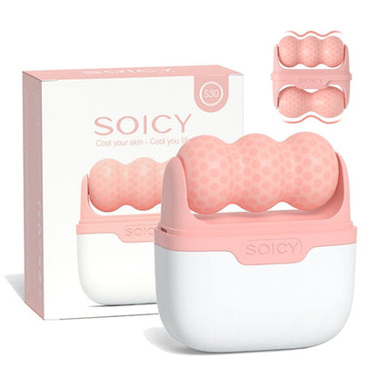 Eye Roller Face Sculpting Tool - 2-in-1 Facial Ice Massage Wheel & Face Ice Roller for Face and Body