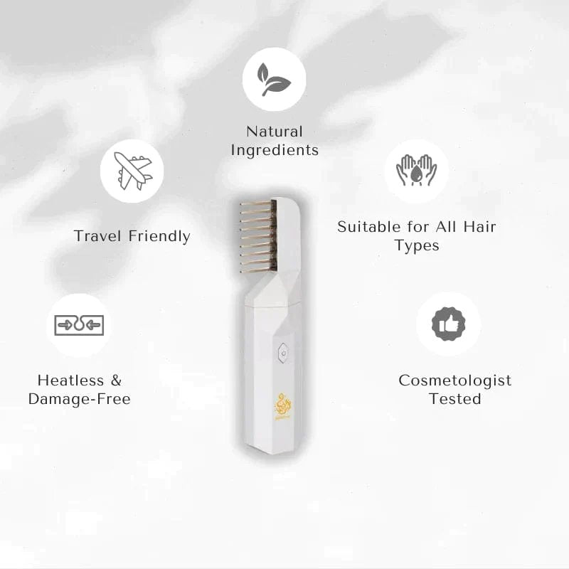 Hair Diffuser - 2-In-1  Aroma Therapy Comb, Adding Fragrance to Hair Hand Massage and Comb Hair
