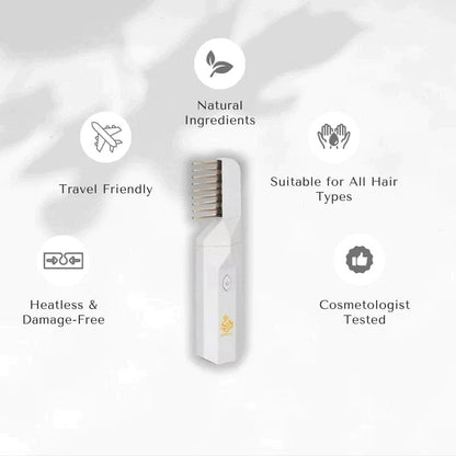 Hair Diffuser - 2-In-1  Aroma Therapy Comb, Adding Fragrance to Hair Hand Massage and Comb Hair