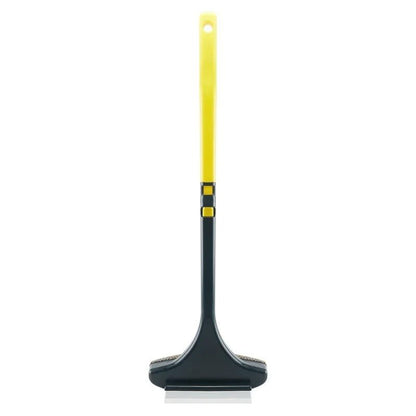 2 in 1 Cleaning Brush - Dry and Wet Dual-use Household Mesh Cleaning Dust Brush Window Cleaning Tool