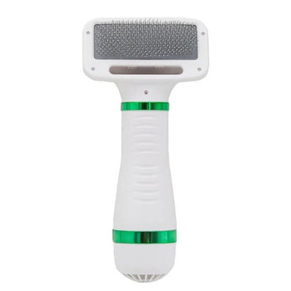Portable Pet Hair Dryer - 2 in 1  Pet Grooming Cat Hair Comb Dog Fur and Blower Adjustable Temperature Pet Brush