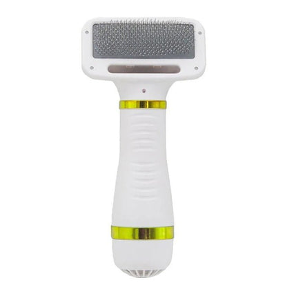 Portable Pet Hair Dryer - 2 in 1  Pet Grooming Cat Hair Comb Dog Fur and Blower Adjustable Temperature Pet Brush