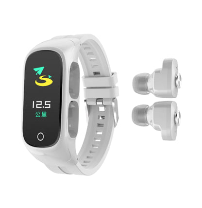 Smart Watch with Earbuds - 2-in-1 Fitness Tracker & Wireless Audio for Seamless Connectivity and Comfort