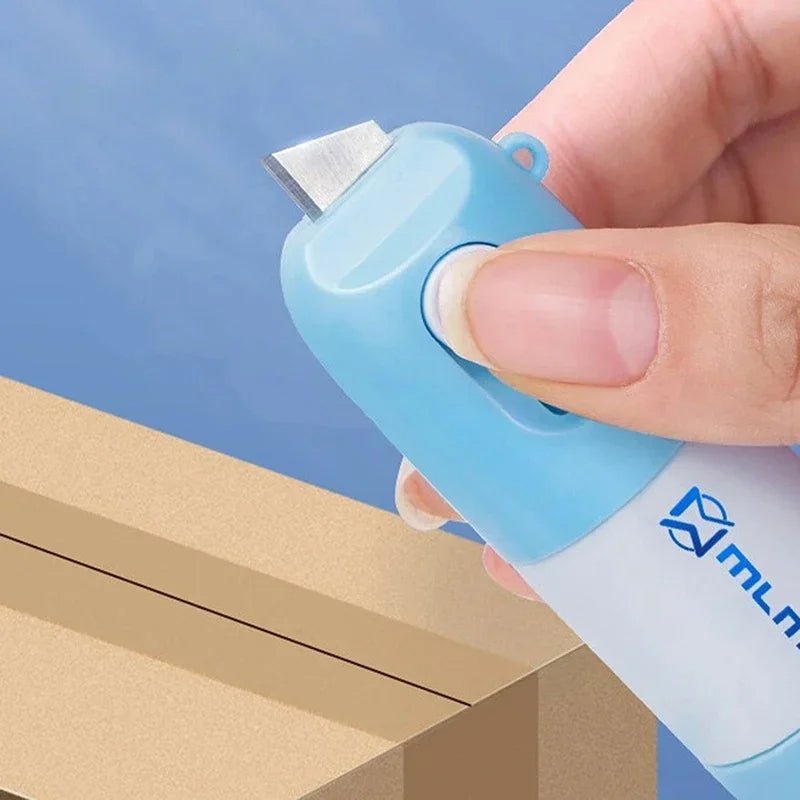 Thermal Paper Eraser & Safety Unboxing Knife – 2-in-1  Product to Conceal, Correct, & Protect Your Identity in Style