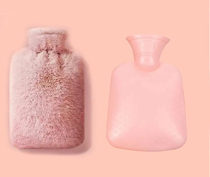 Large-Capacity Hot Water Bag – 1000ml/2000ml Reusable Heating Bag for Women’s Belly and Hand Warming Comfort Anytime