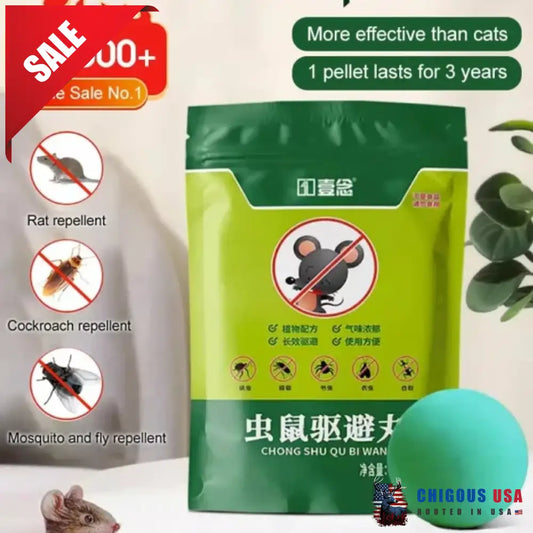 2024 Hot Sell 49% Off (One Pellet Lasts For One Year) – Rodent And Insect Repellent Sphere Rat