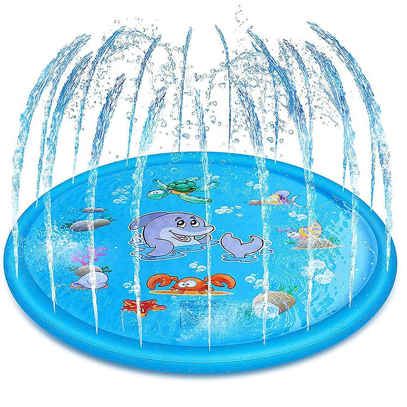 Inflatable Dog Sprinkler Pad – Cooling Mat for Hot Summer Days for Pets