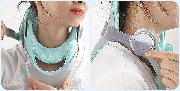 Neck Traction Device – Adjustable Cervical Collar for Posture Support and Neck Care with Stretch Feature