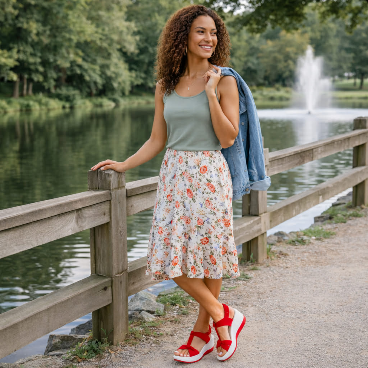 Women’s Wedge Summer Sandals – Elegant Low Heel Open Toe Dress Sandals for Women, Comfortable Lightweight European Style Casual Fashion Footwear