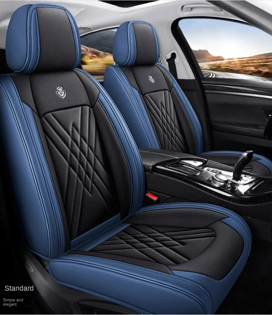 Luxury Leather Car Seat Covers for Skoda – Custom-Fit for Octavia, Rapid, Kodiaq & More Models, Stylish All-Season Interior Upgrade