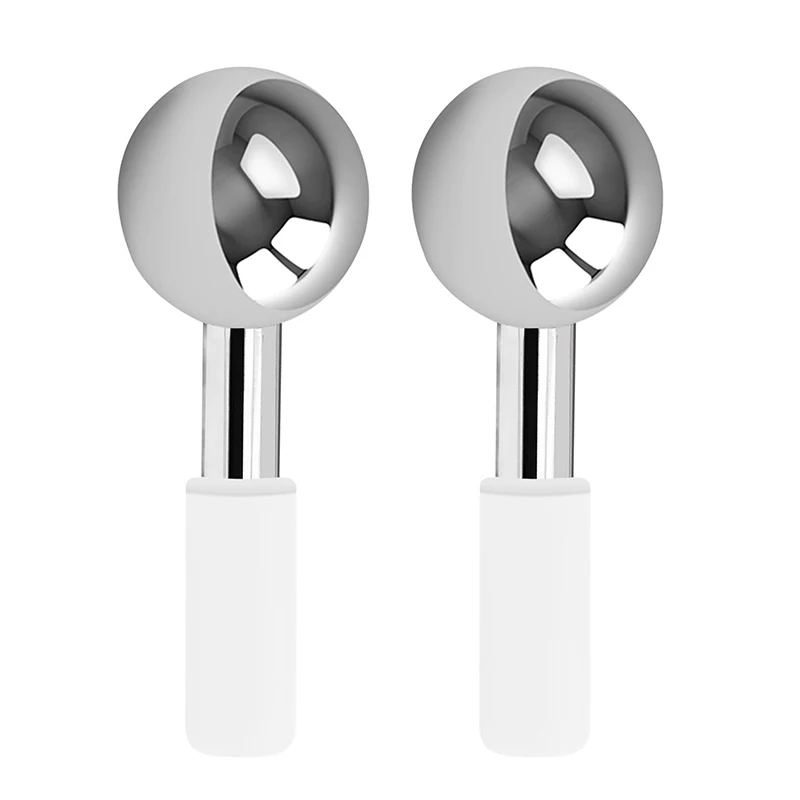 Stainless Steel Facial Ice Ball Roller – Cold Therapy Massage Tool for Tightening, Puffiness Reduction, Blood Circulation, and Soothing Facial Rejuvenation at Home