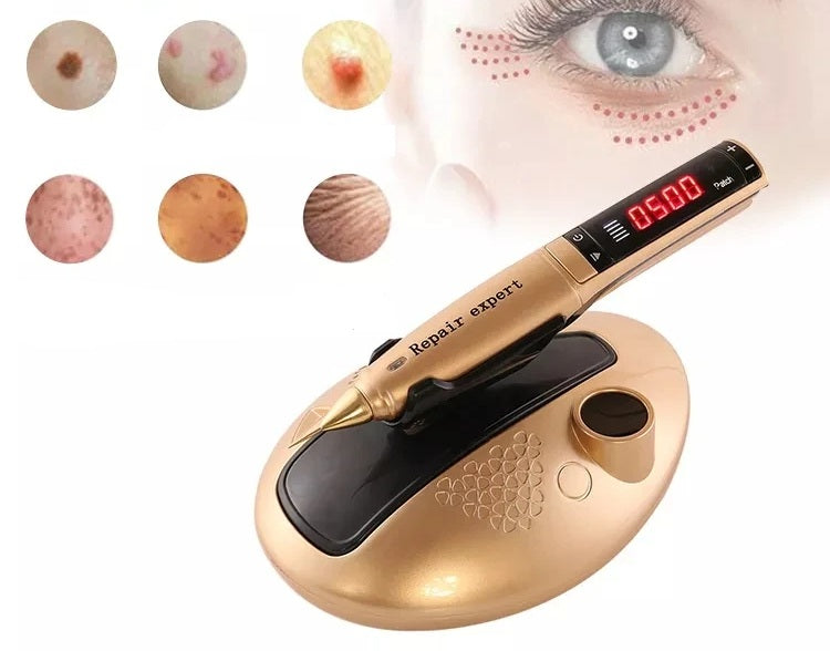 Korean Gold Fibroblast Plasma Device - Cold Beauty Machine for Mole Removal, Skin Tightening, and Non-Invasive Face Lift