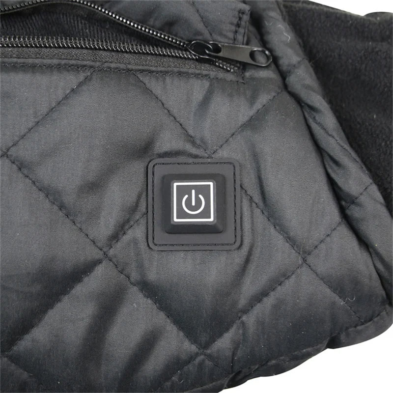 USB Heated Winter Gloves – Waterproof, Adjustable Temperature Hand Warmers for Outdoor Sports, Hunting, and Cold Weather Activities