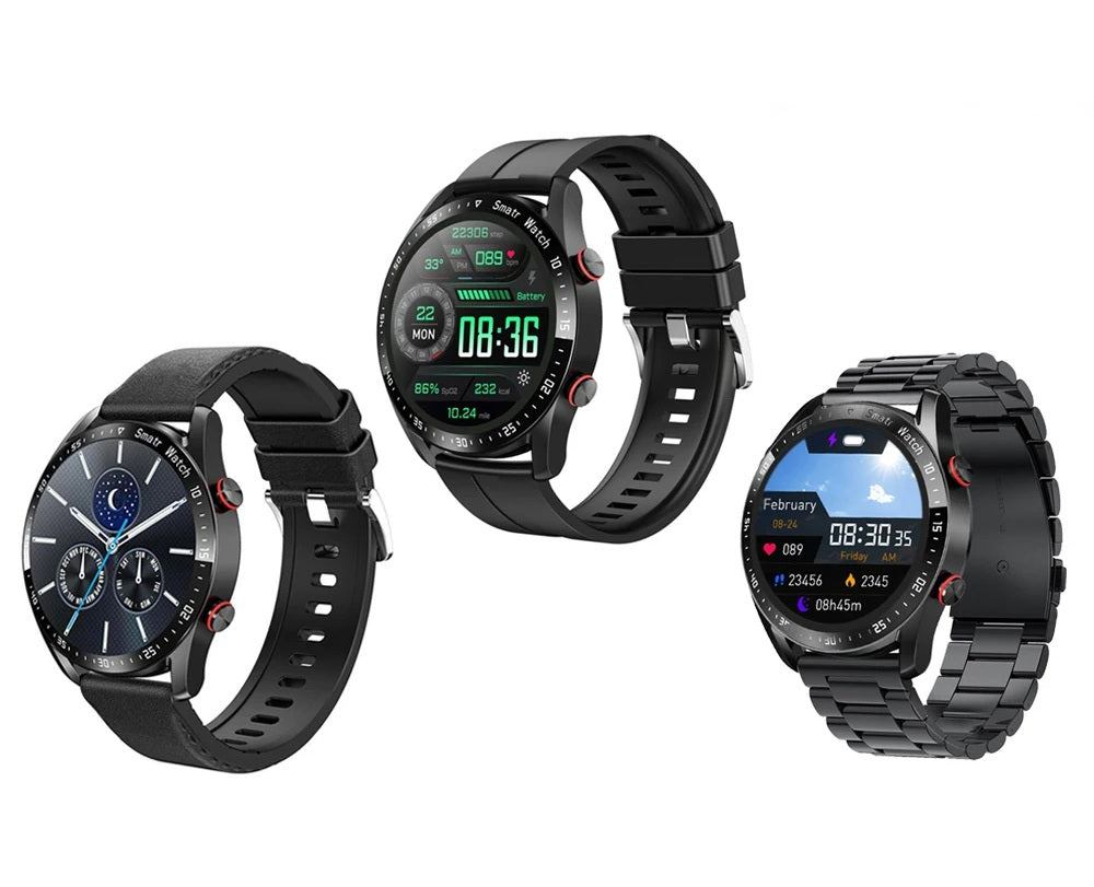 Men’s Sports Smartwatch – HW20 ECG+PPG Waterproof Bluetooth Call, Heart Rate Monitor, Fitness Tracker, Message Alerts, Sport Companion