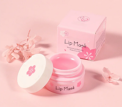 Cherry Blossom Lip Serum Mask – Hydrating Mask for Soft & Plump Lips