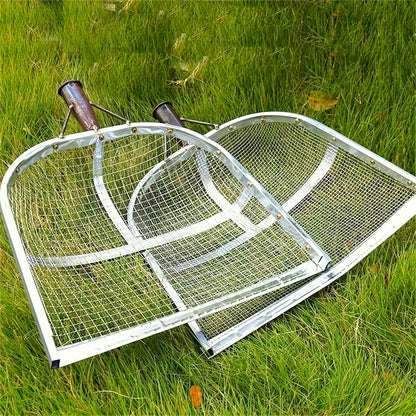Garden Sieve & Sifting Scoop Set – Heavy-Duty Steel Riddle and Scoop for Soil, Sand and Compost