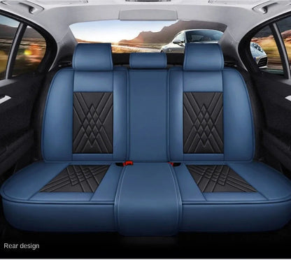 Luxury Leather Car Seat Covers for Skoda – Custom-Fit for Octavia, Rapid, Kodiaq & More Models, Stylish All-Season Interior Upgrade