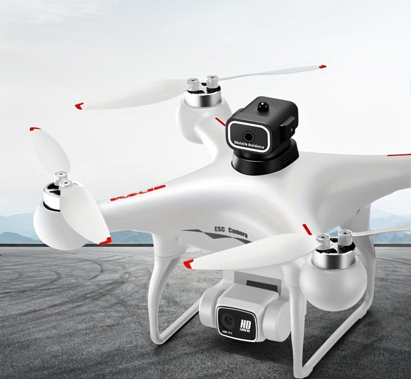 Dual-Camera Drone – S116 MAX Brushless Optical Flow RC Drone with Obstacle Avoidance, WiFi FPV & APP Control