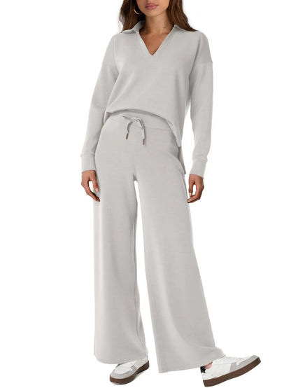 Constituent Women's 2 Piece Sets Outfits Casual Long Sleeve Sweatsuits Sets (Same as in the video)