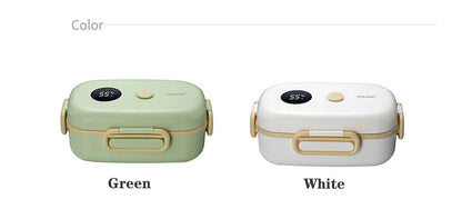 Digital Display Thermal Insulated Lunch Box – Smart Food Container for Men, Women, and Kids’ Fresh Meals