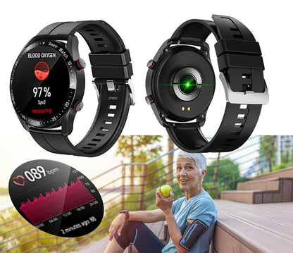 Men’s Sports Smartwatch – HW20 ECG+PPG Waterproof Bluetooth Call, Heart Rate Monitor, Fitness Tracker, Message Alerts, Sport Companion