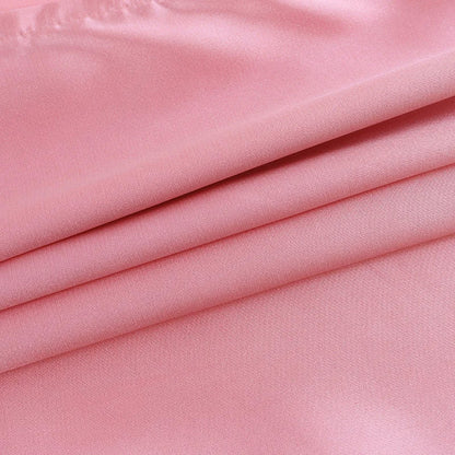 Backless Satin Slip Dress – Sexy Spaghetti Strap V-Neck Bodycon Maxi – High Slit Party Dress