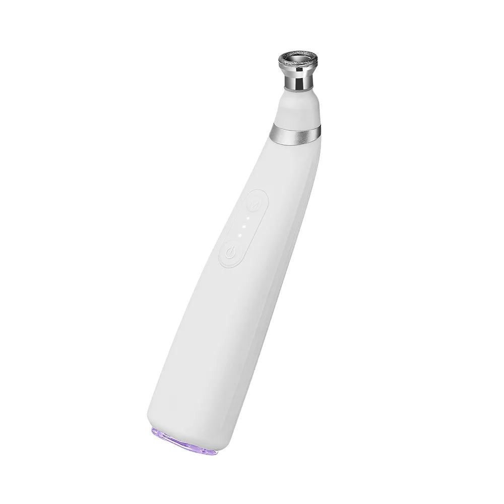 Diamond Microdermabrasion Facial Device - Portable Exfoliation Vacuum for Deep Cleaning, Blackhead Removal, and Glowing Skin Care