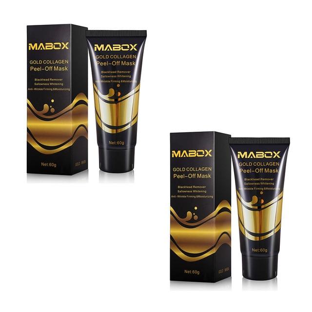 Peel Off Face Mask - 24K Gold Collagen  Blackhead Remover and Deep Cleansing