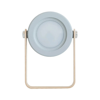 Foldable Wooden LED Night Lamp – Wood Handle Portable USB Lantern Light