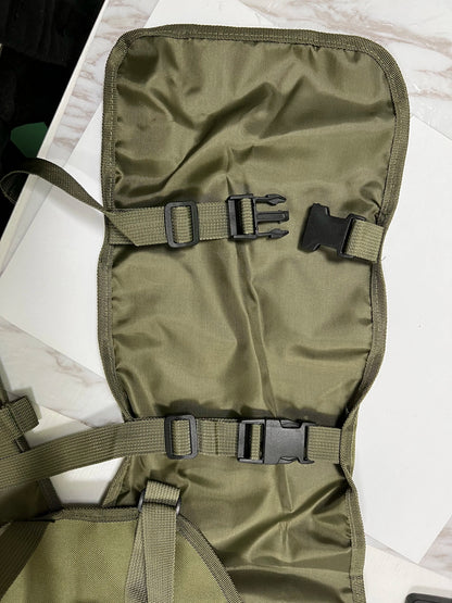 Heavy-Duty Work Apron - Split-Leg Canvas Tool Apron with Pockets for Gardening, Woodworking, and DIY Enthusiasts