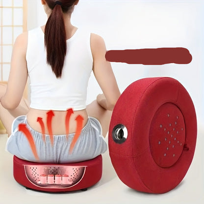 Portable Acupressure Seat Cushion – Non-Electric Personal Acupuncture Therapy Pad with Carry Handle, Improves Circulation and Relieves Muscle Tension