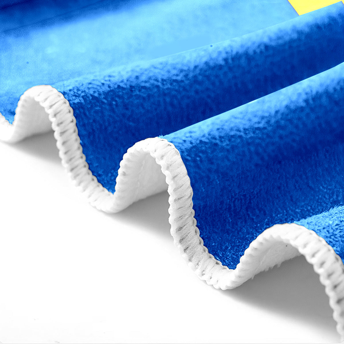 Extra-Large Ukrainian Flag Beach Towel – Quick-Dry Super Absorbent Blanket for Pool, Beach, or Travel Use