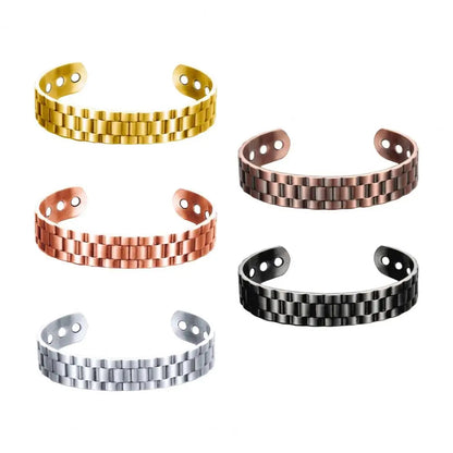 Magnetic Copper Bracelet - Men's Health Wristband for Circulation Support, Stylish Antioxidant Therapy Jewelry