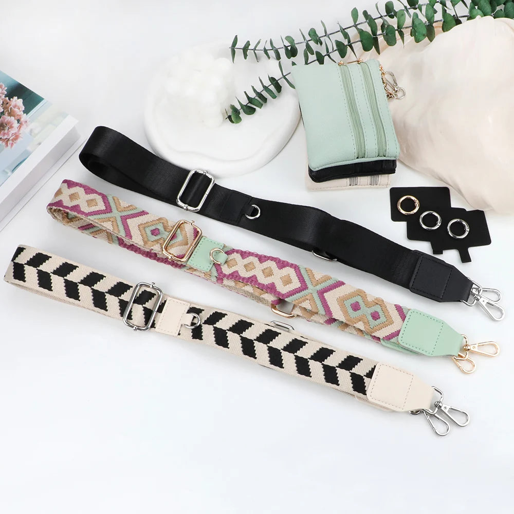 Adjustable Phone Strap with Zipper Pouch – Anti-Lost Crossbody Lanyard for Women, Secure & Stylish Phone Holder, Bag Accessory